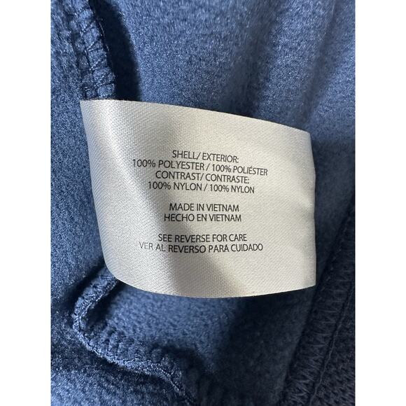 ORVIS Men's Bonded Mesh Full Zip Jacket Navy & Black ~ Sz Medium - Picture 10 of 11